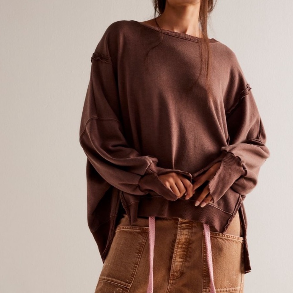 Free People Camden Sweatshirt, XS - Picture 3 of 13